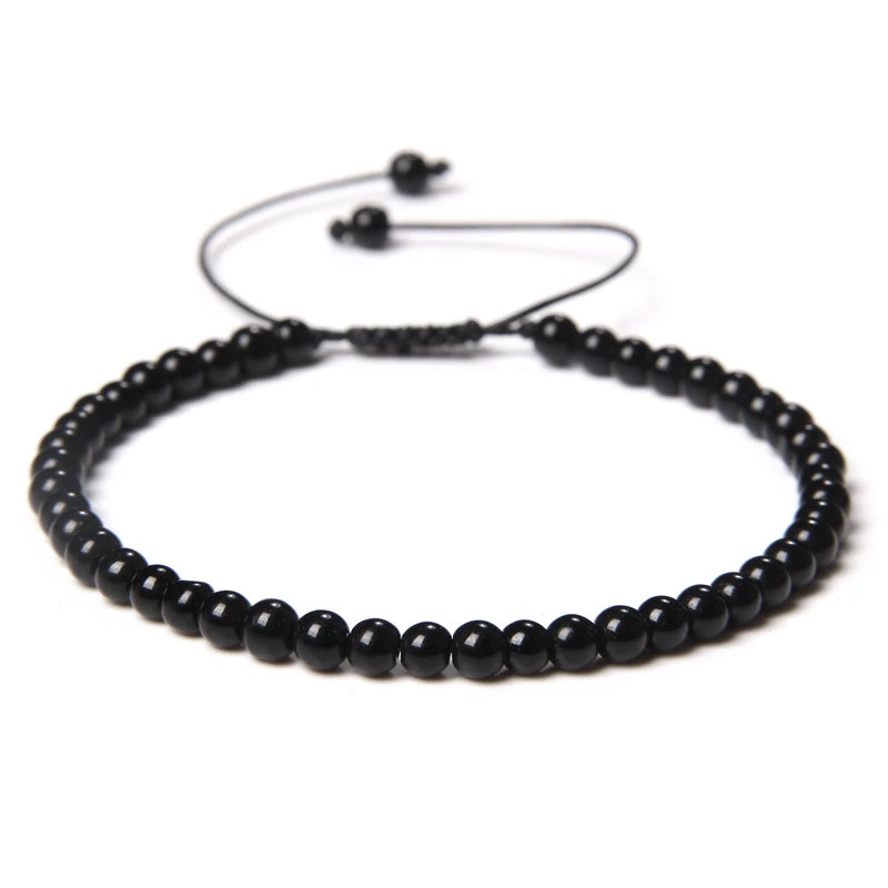 Le Yoga – Bracelet Pierre Naturelle Perles 4mm