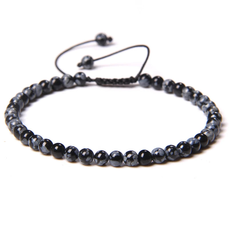 Le Yoga – Bracelet Pierre Naturelle Perles 4mm