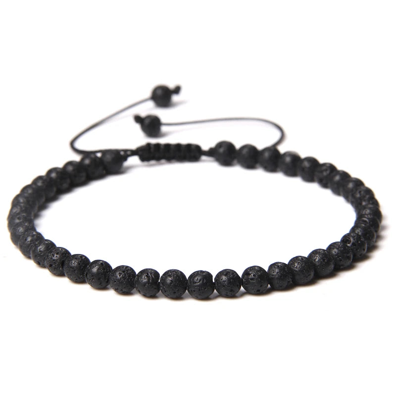 Le Yoga – Bracelet Pierre Naturelle Perles 4mm
