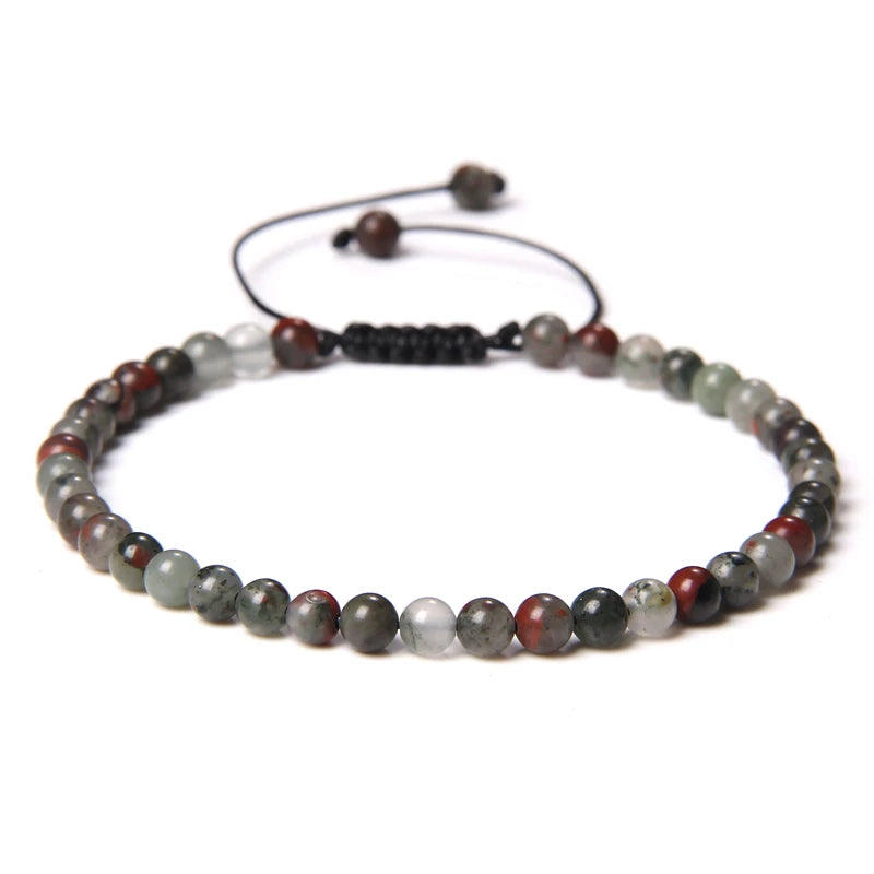 Le Yoga – Bracelet Pierre Naturelle Perles 4mm