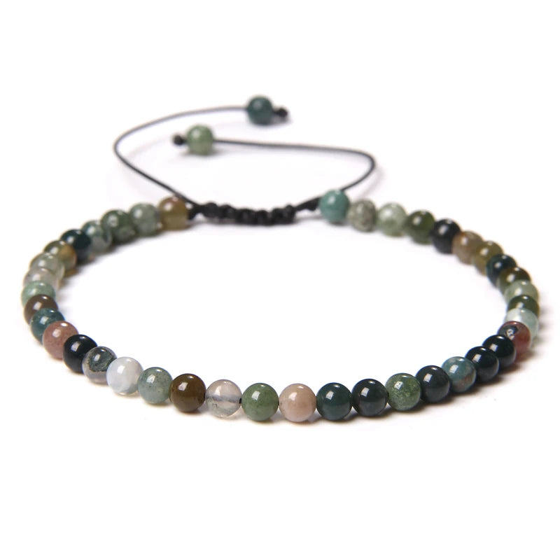 Le Yoga – Bracelet Pierre Naturelle Perles 4mm