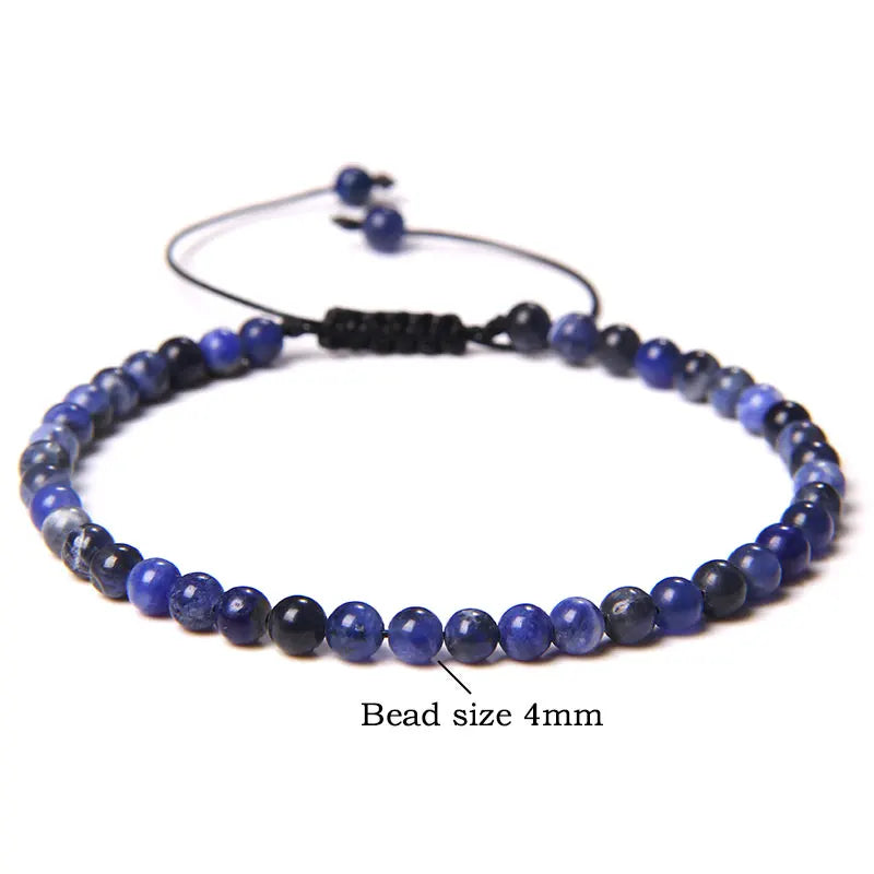 Le Yoga – Bracelet Pierre Naturelle Perles 4mm