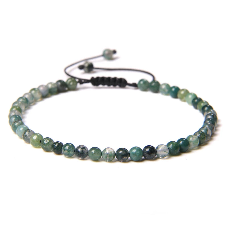 Le Yoga – Bracelet Pierre Naturelle Perles 4mm