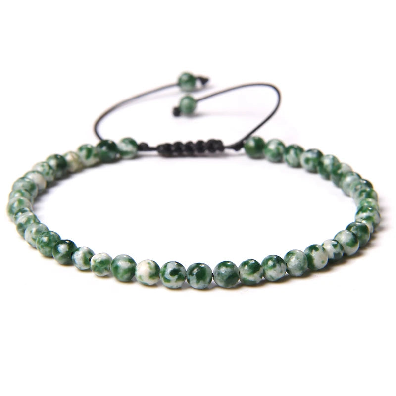 Le Yoga – Bracelet Pierre Naturelle Perles 4mm