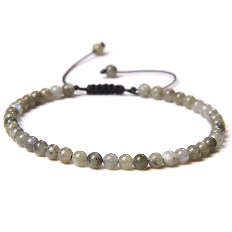 Le Yoga – Bracelet Pierre Naturelle Perles 4mm
