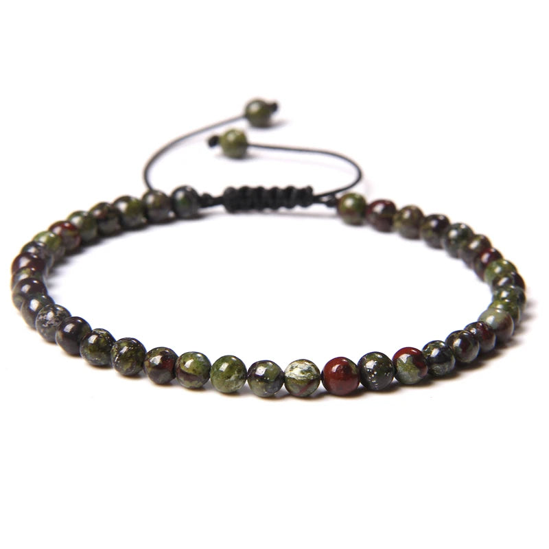 Le Yoga – Bracelet Pierre Naturelle Perles 4mm
