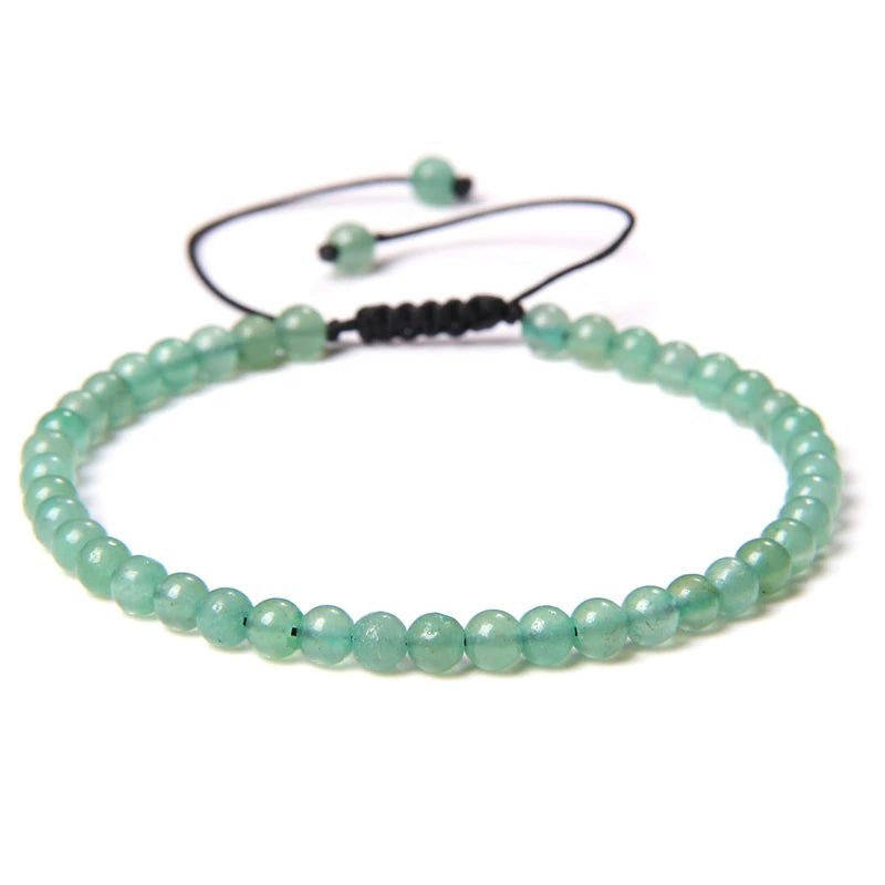 Le Yoga – Bracelet Pierre Naturelle Perles 4mm