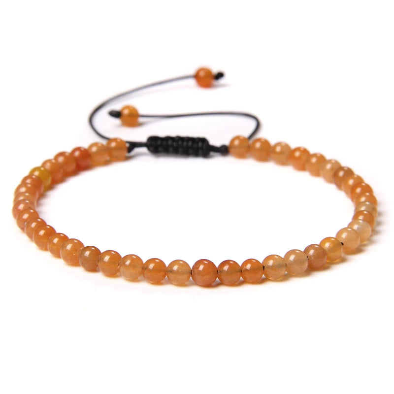 Le Yoga – Bracelet Pierre Naturelle Perles 4mm