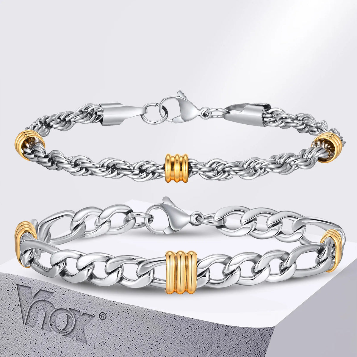 Le Câble – Bracelet Chaîne Acier Inoxydable