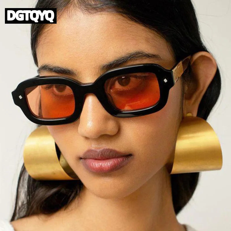 Le Vandale – Lunette de Soleil Rétro Orange Style Punk