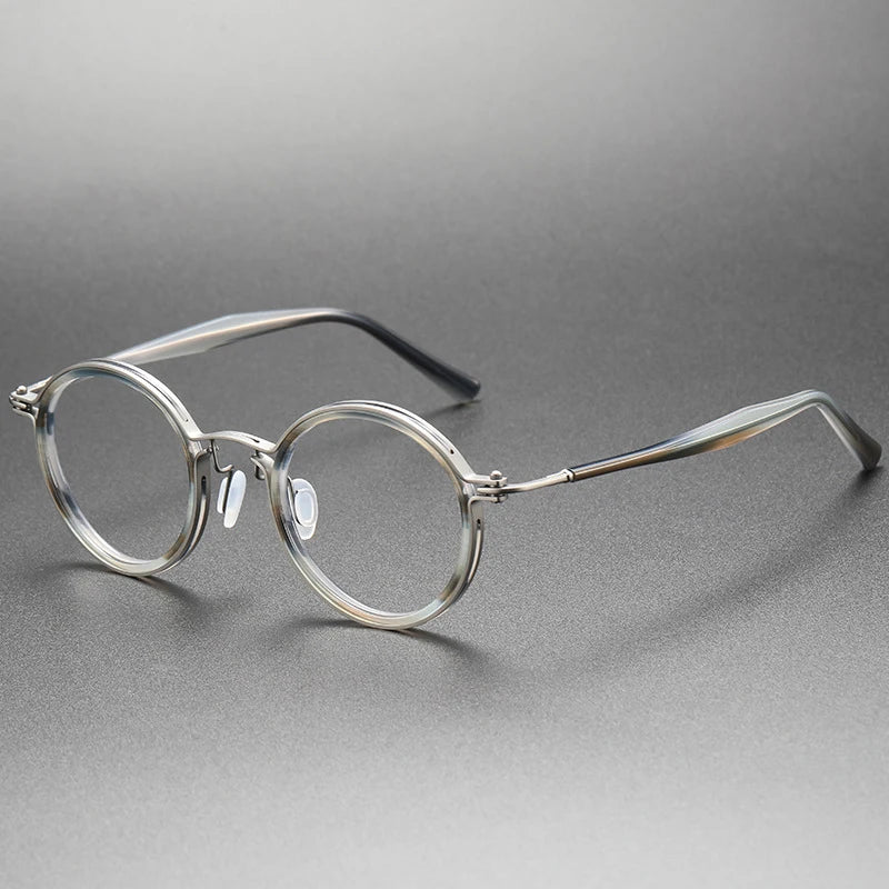 Le Milano – Lunette Ronde Titane Luxe
