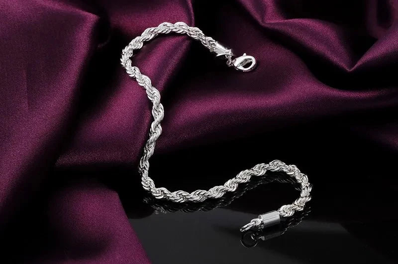 Le Torsadé – Bracelet Argent