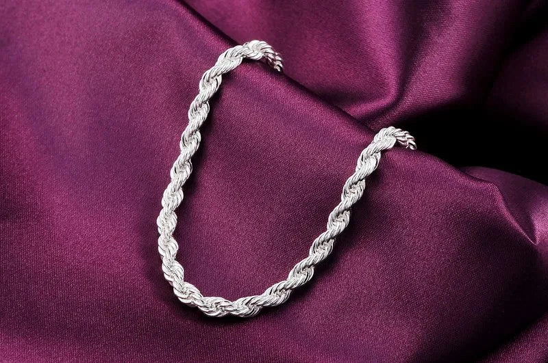 Le Torsadé – Bracelet Argent
