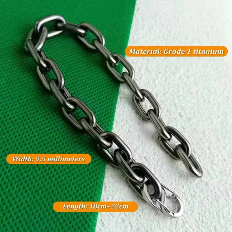 Le Titanium – Bracelet Chaîne Titane Homme