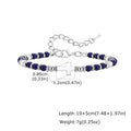 Le Pendantif – Bracelet Croix Pierre Naturelle