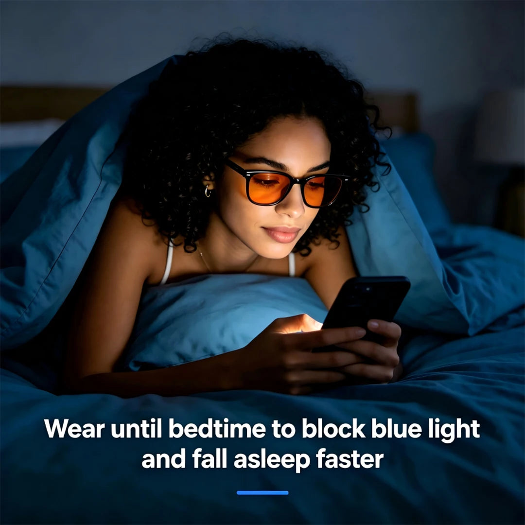 Le Confort Visuel – Lunette Anti-Lumière Bleue 99,9%
