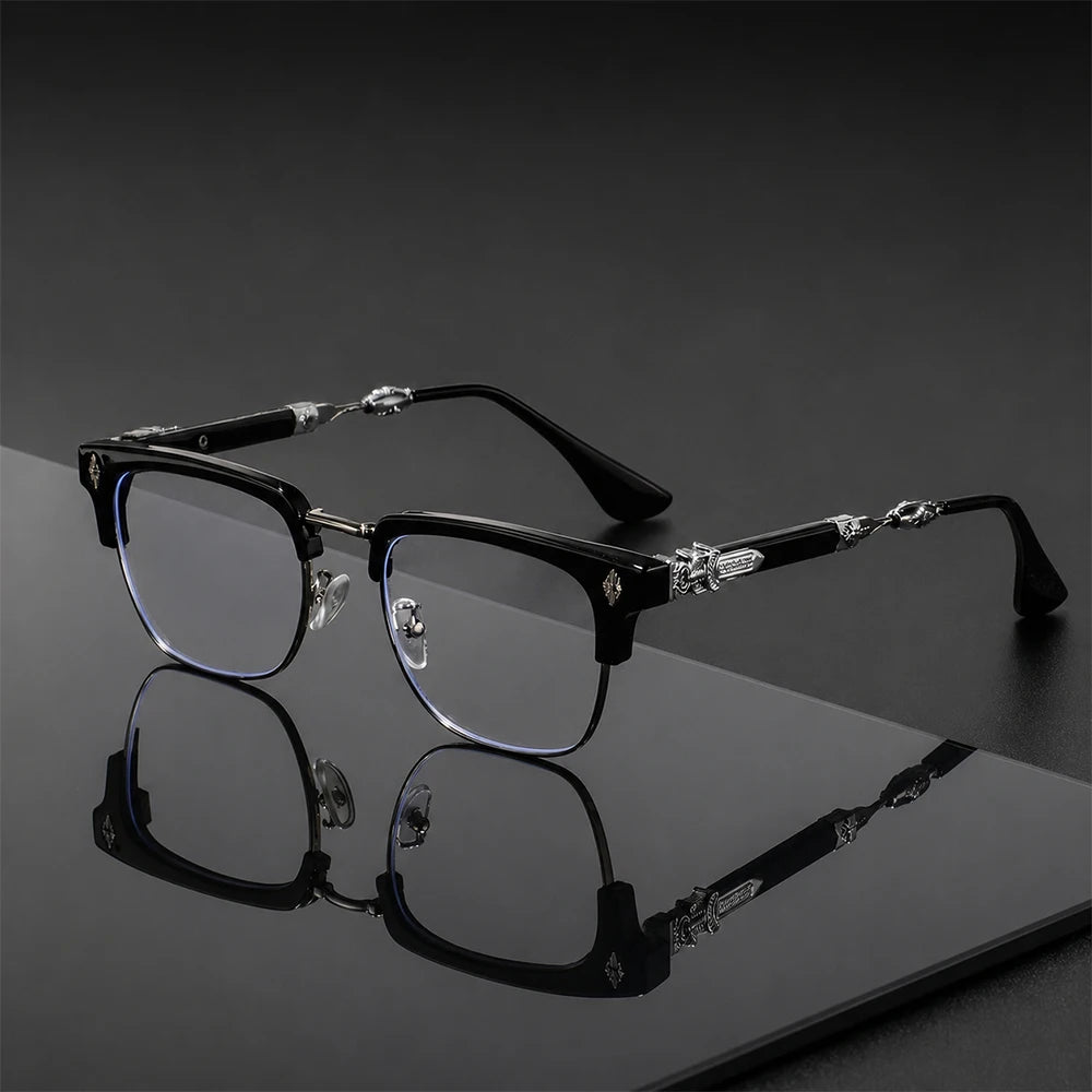Le Gravure – Lunette Rétro Anti-Lumière Bleue