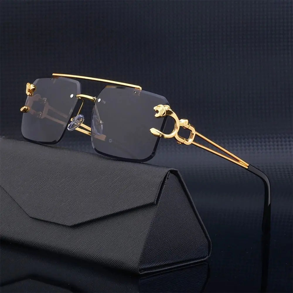 L'Impériale – Lunette de Soleil Steampunk Dorée