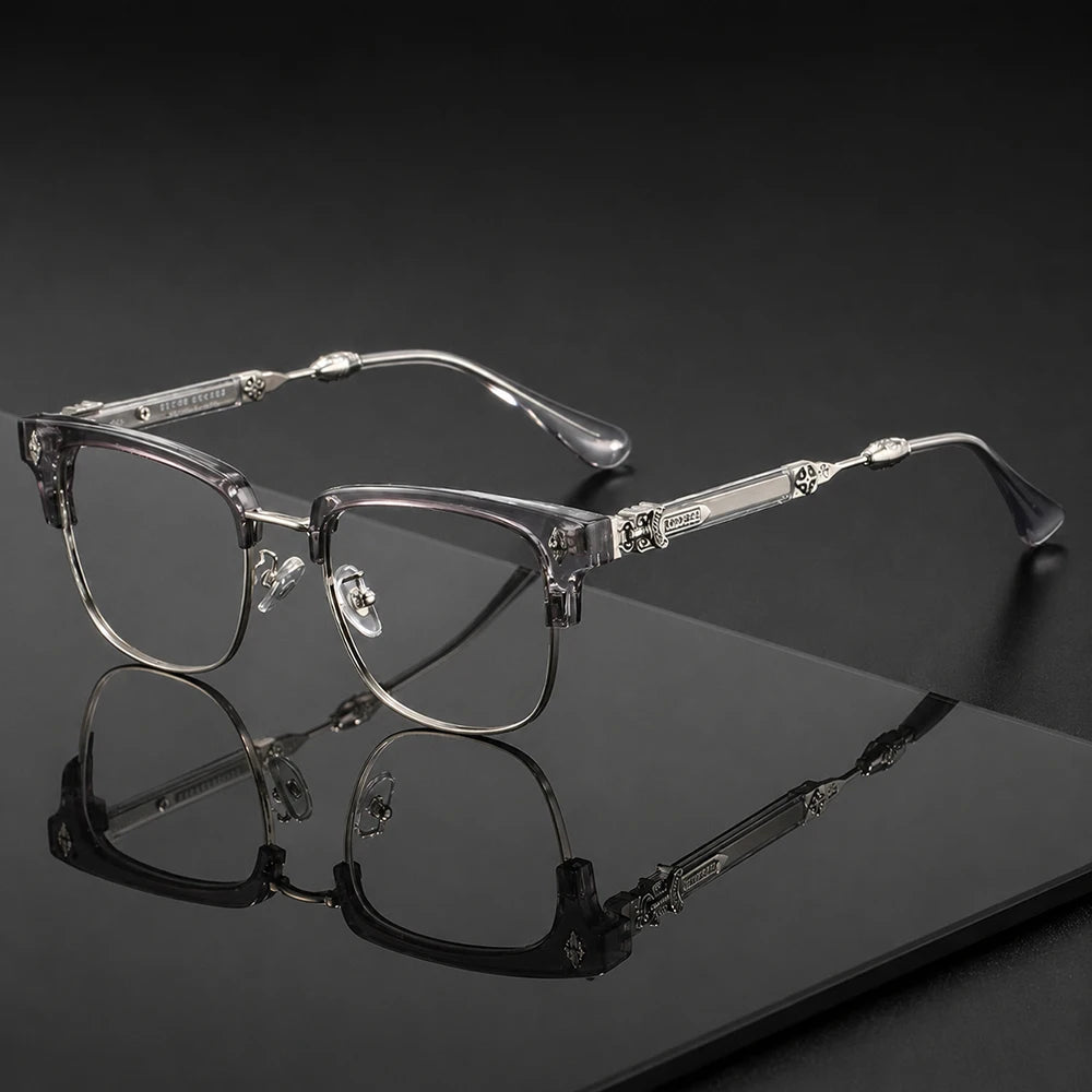 Le Gravure – Lunette Rétro Anti-Lumière Bleue