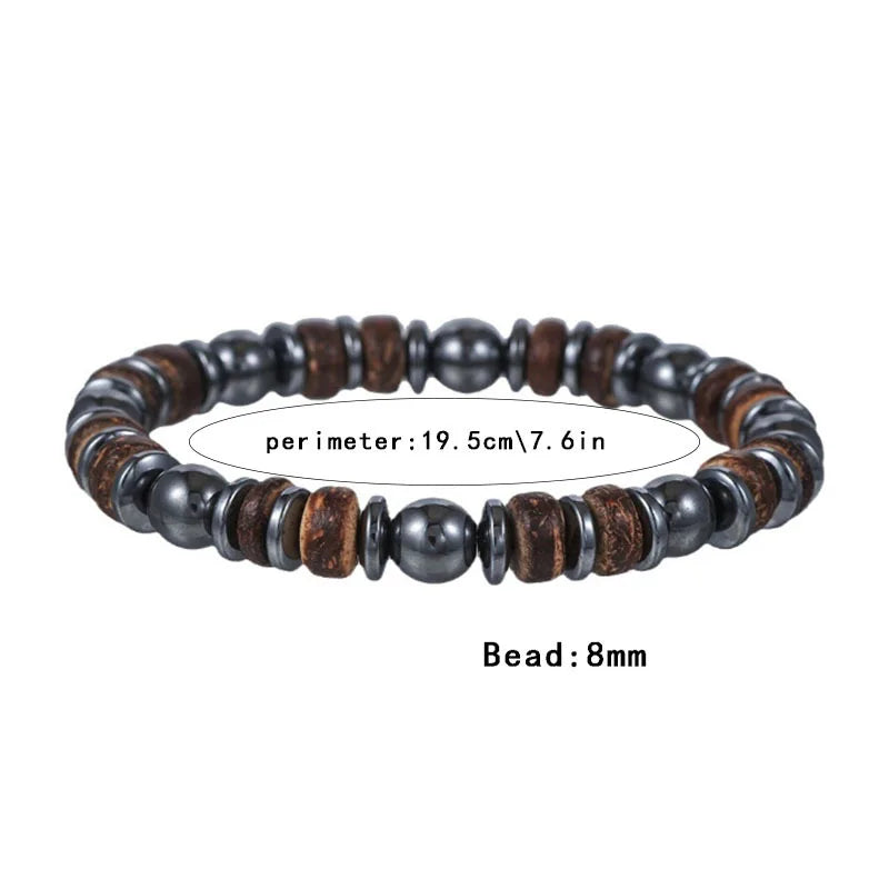 Le Balinais – Bracelet Perles Bois & Agate