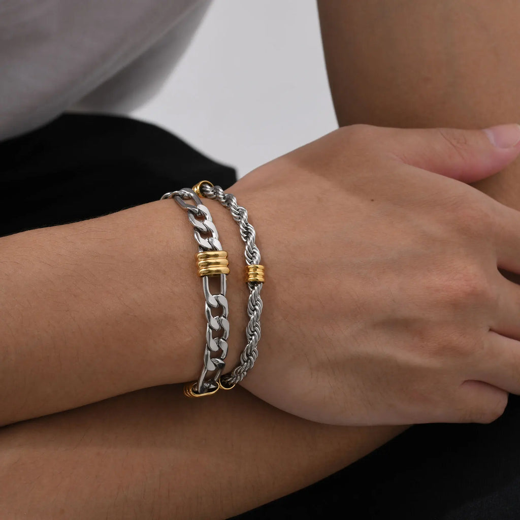 Le Câble – Bracelet Chaîne Acier Inoxydable