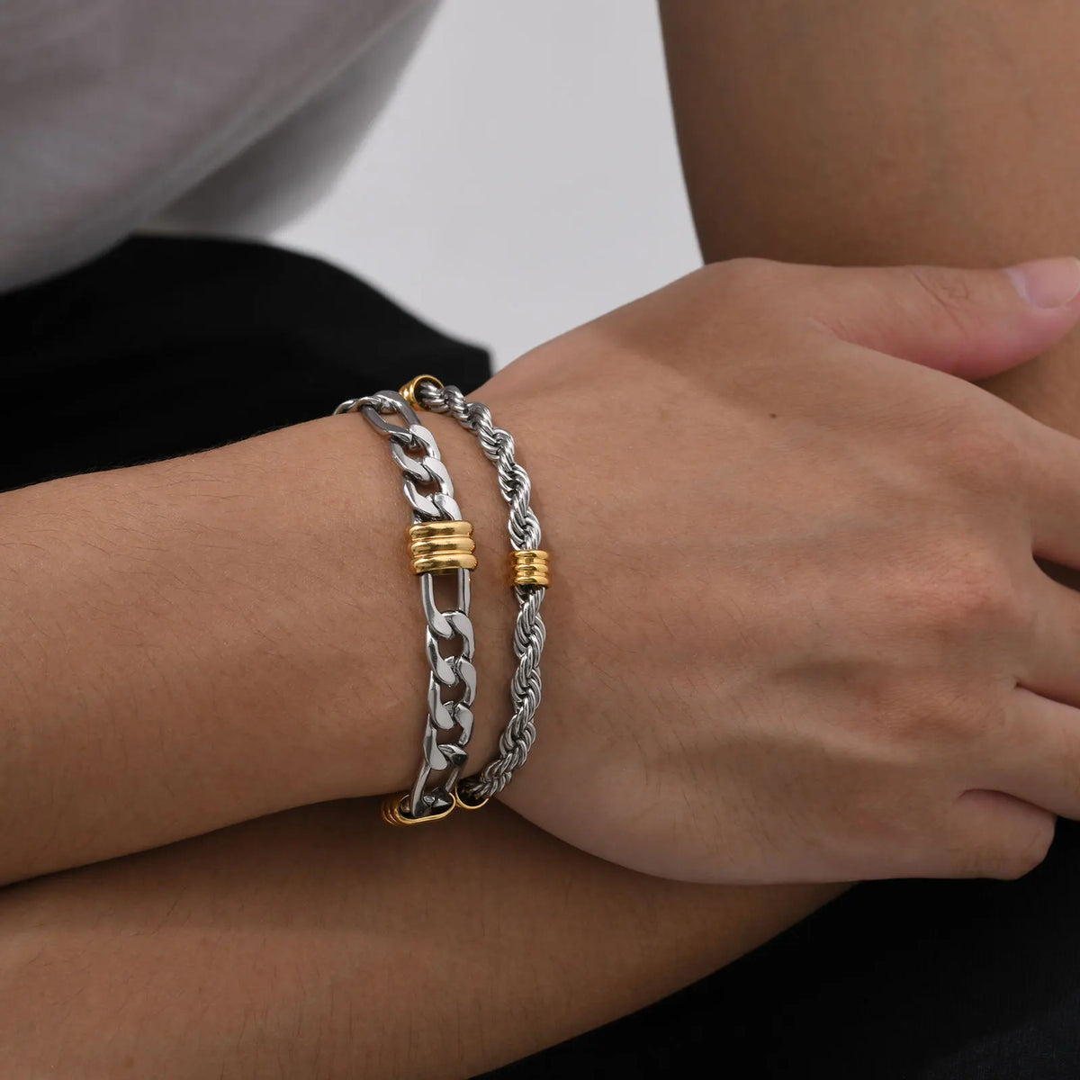 Le Câble – Bracelet Chaîne Acier Inoxydable