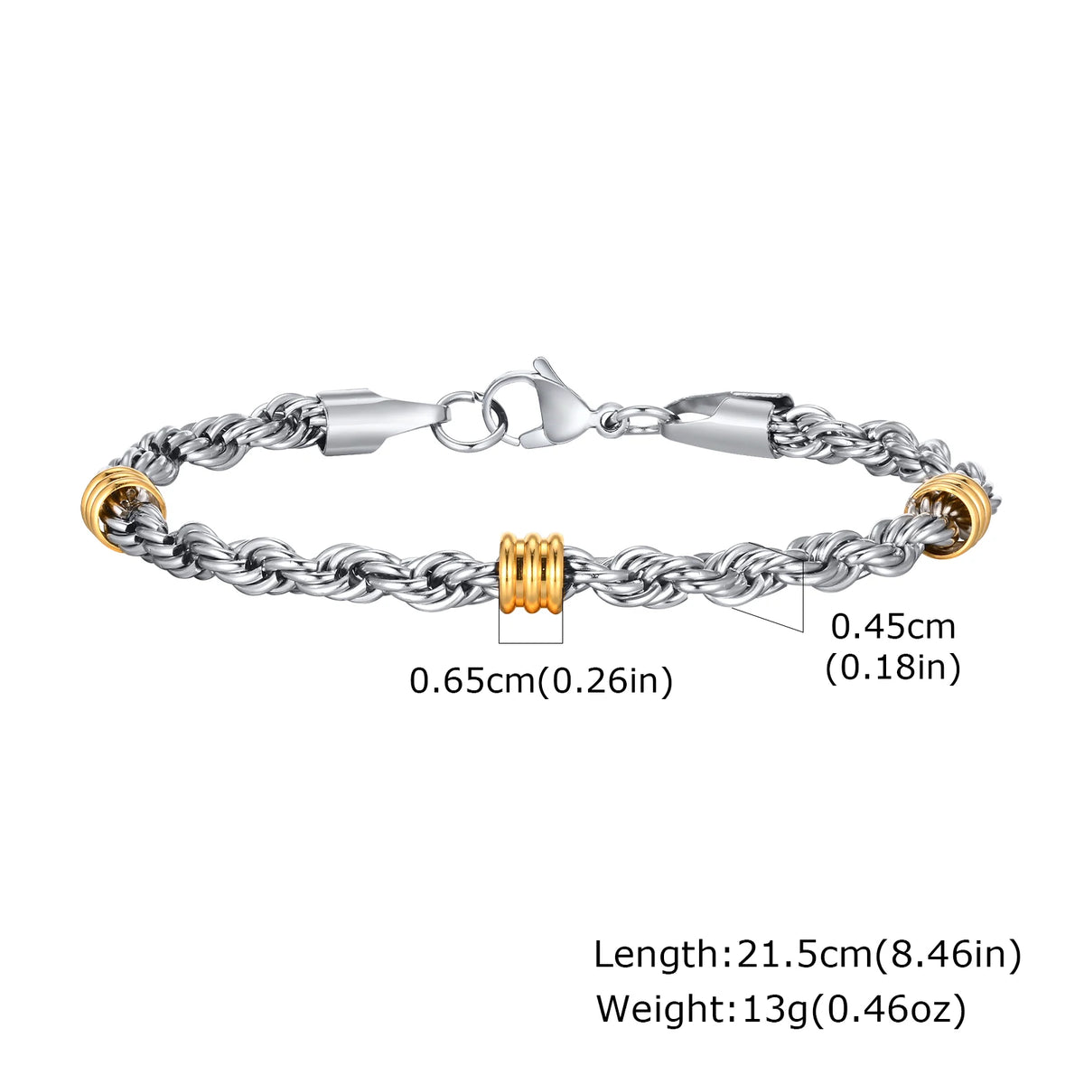 Le Câble – Bracelet Chaîne Acier Inoxydable
