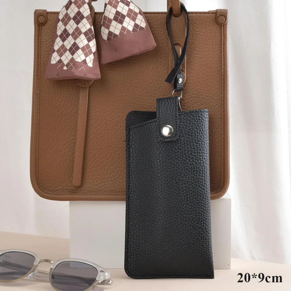 L'Étui Lychee – Pochette Souple pour Lunettes