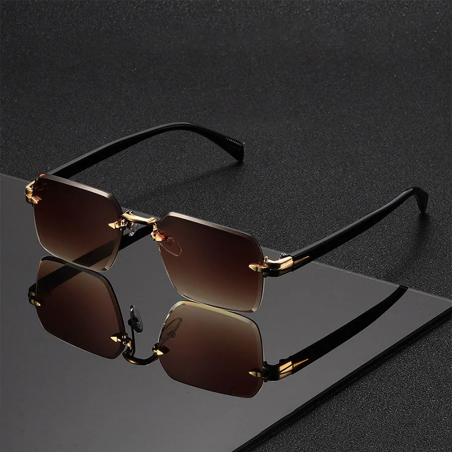 L'Aérienne – Lunette de Soleil Sans Monture Minimaliste