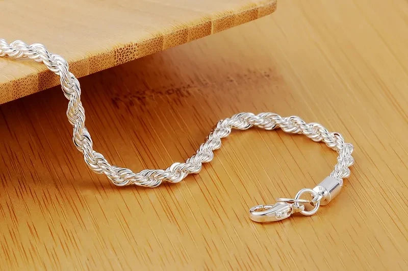 Le Torsadé – Bracelet Argent