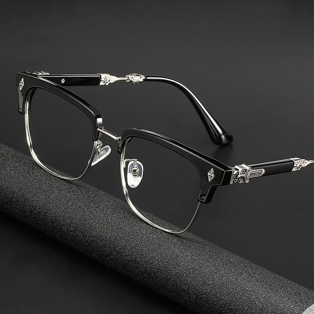 Le Gravure – Lunette Rétro Anti-Lumière Bleue