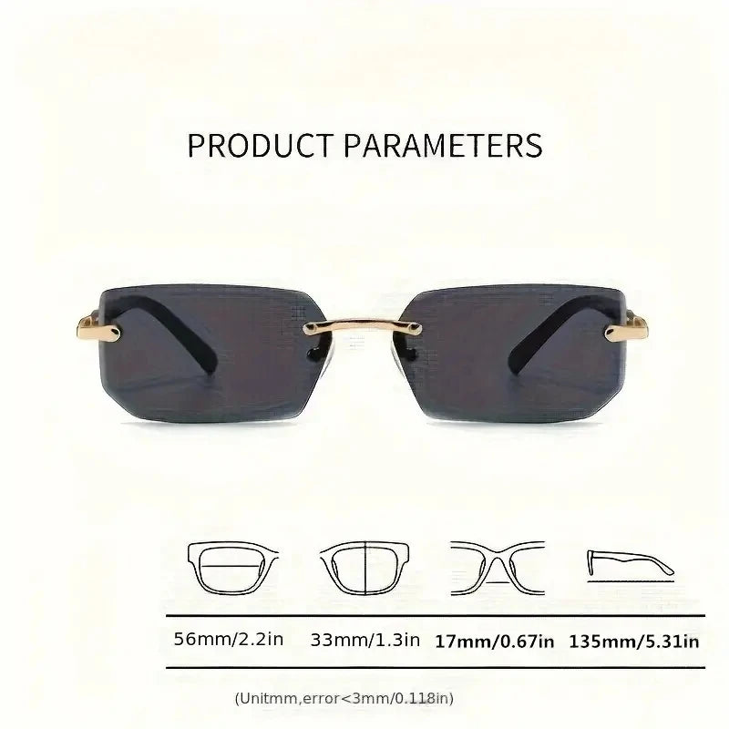L'Estivale – Lunette de Soleil Micro Rectangulaire