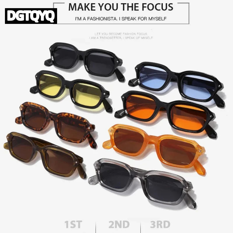 Le Vandale – Lunette de Soleil Rétro Orange Style Punk