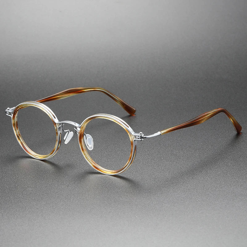 Le Milano – Lunette Ronde Titane Luxe
