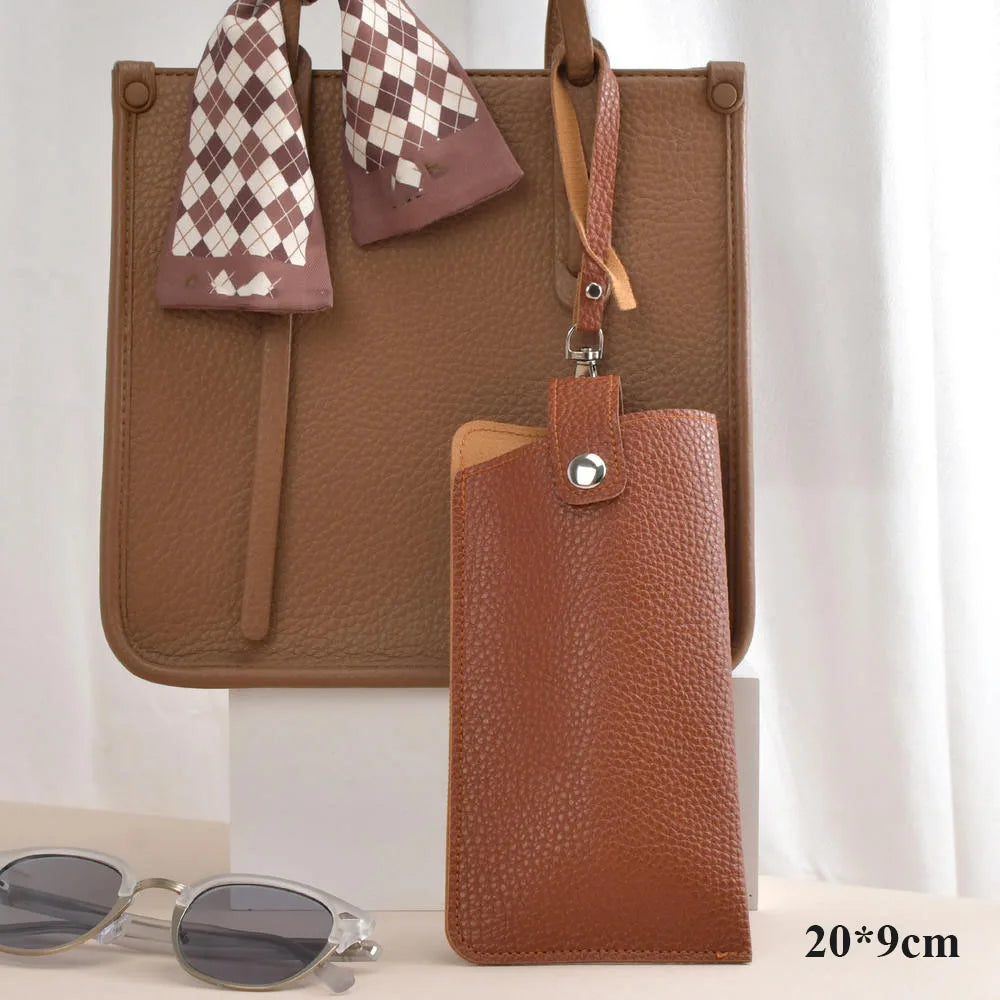 L'Étui Lychee – Pochette Souple pour Lunettes