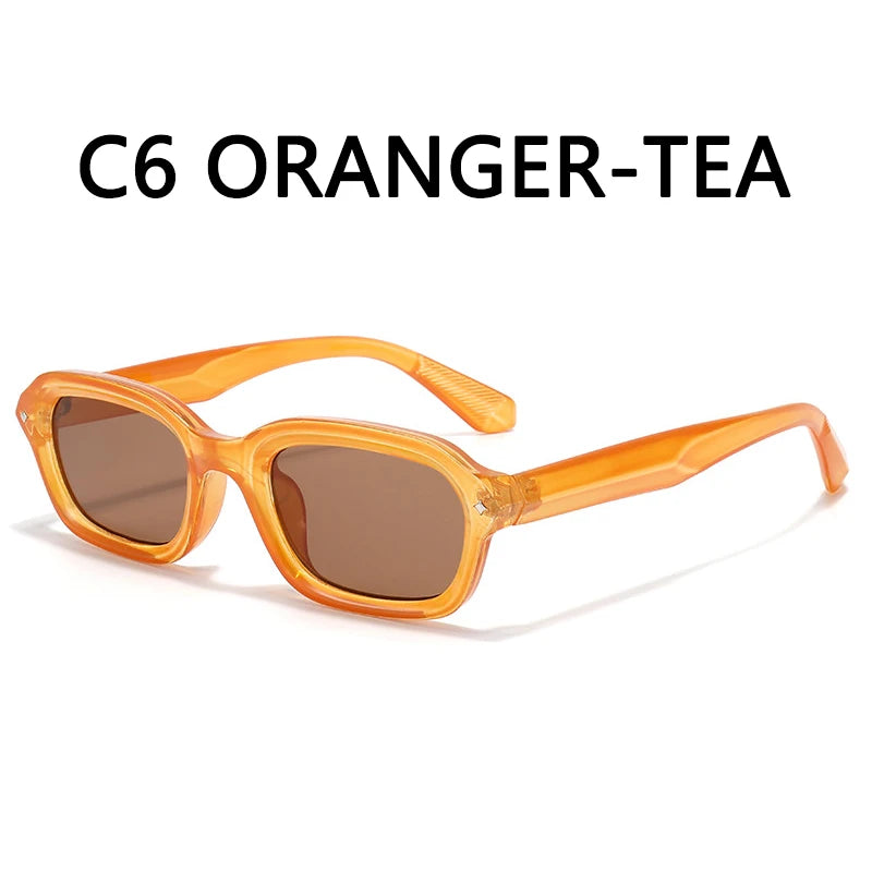 Le Vandale – Lunette de Soleil Rétro Orange Style Punk