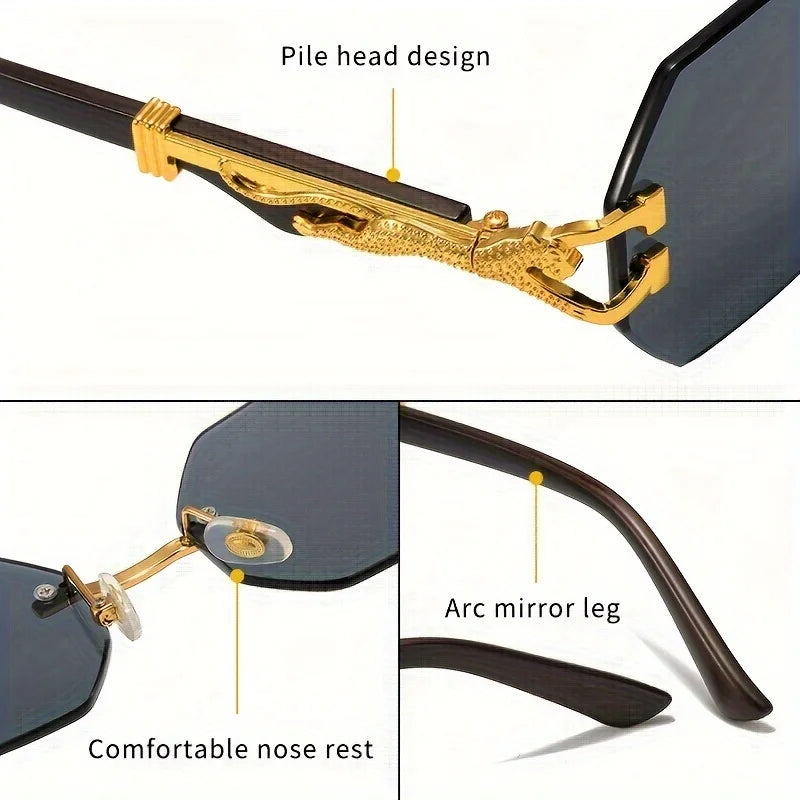 La Trajectoire – Lunette de Soleil Sport Léopard