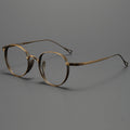 Le Studieux – Lunette Rétro Ronde Titane