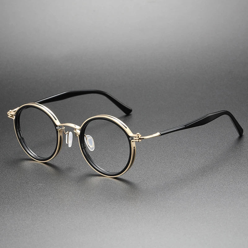 Le Milano – Lunette Ronde Titane Luxe
