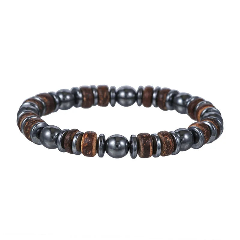 Le Balinais – Bracelet Perles Bois & Agate
