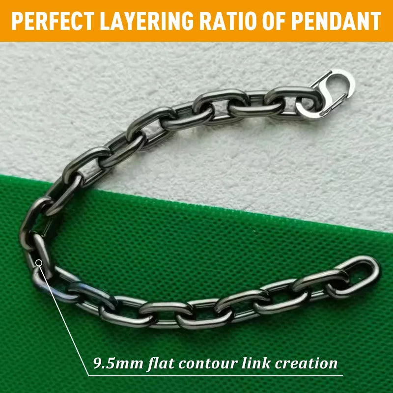 Le Titanium – Bracelet Chaîne Titane Homme