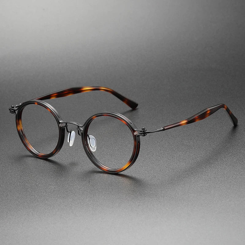 Le Milano – Lunette Ronde Titane Luxe