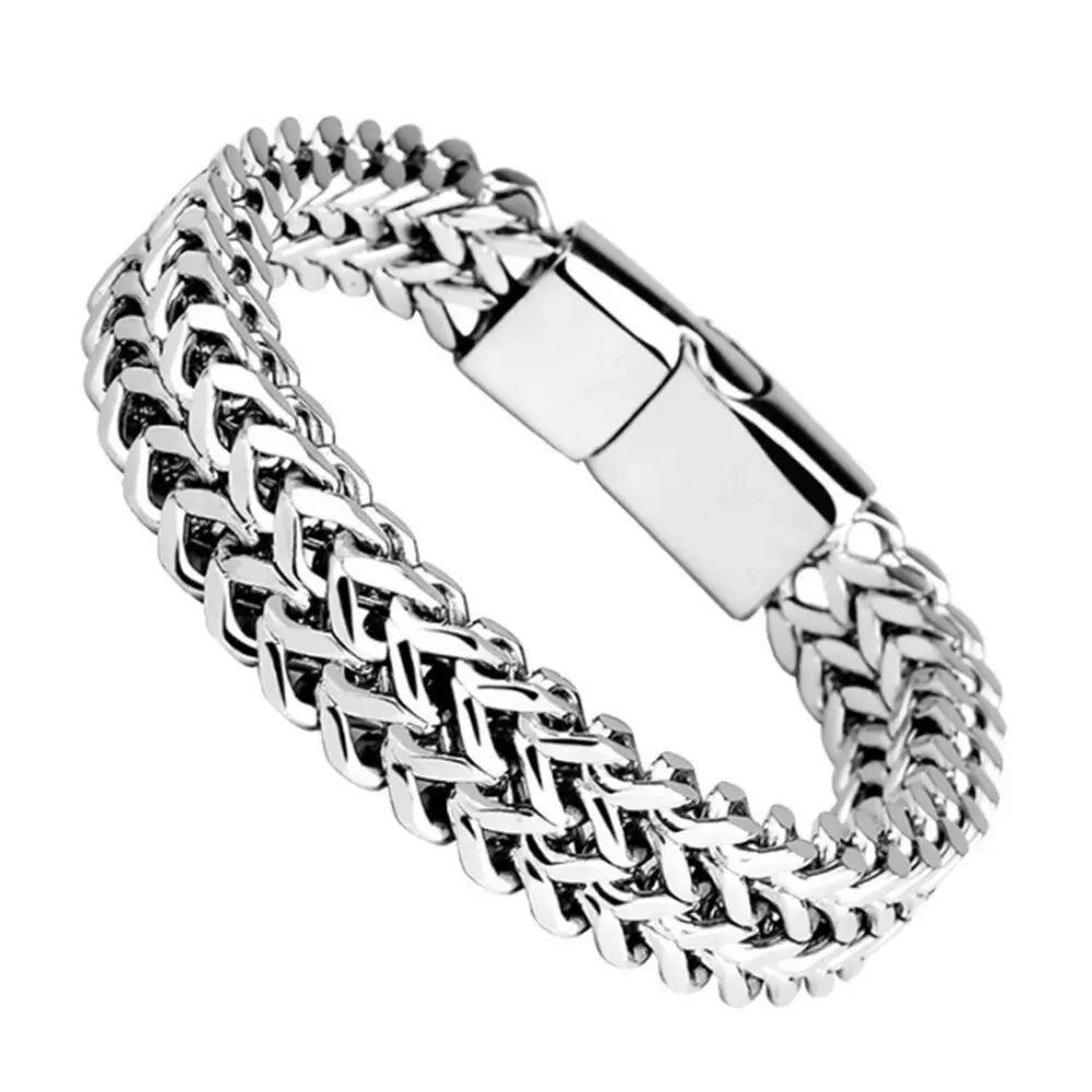 Le Bracelet Tressé – Bracelet Acier Inoxydable Magnétique