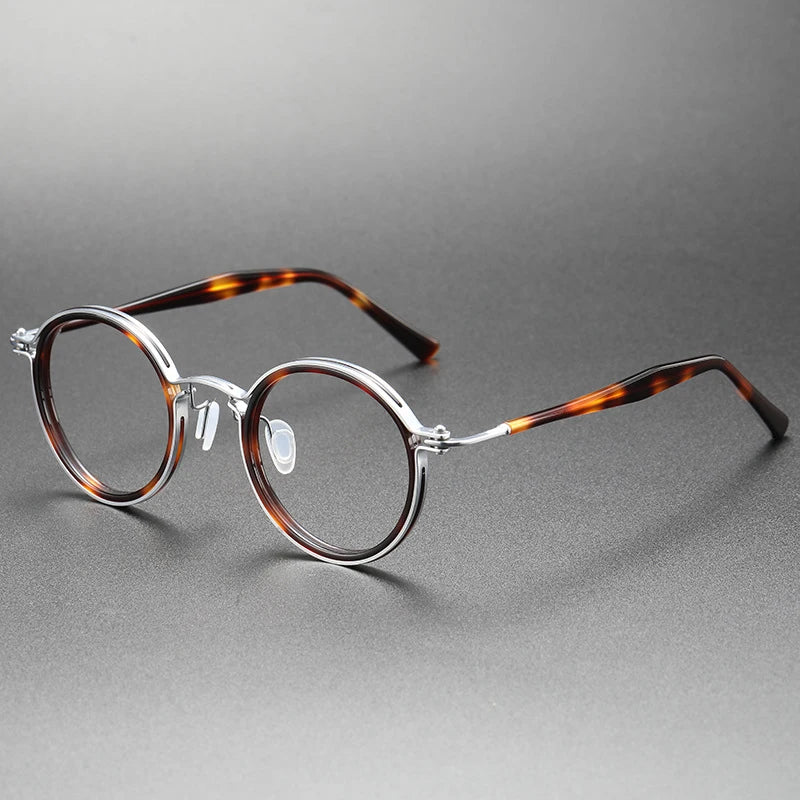 Le Milano – Lunette Ronde Titane Luxe