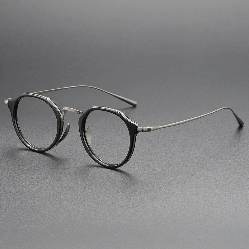 La Baroque – Lunette Rétro Ronde Acétate Titane