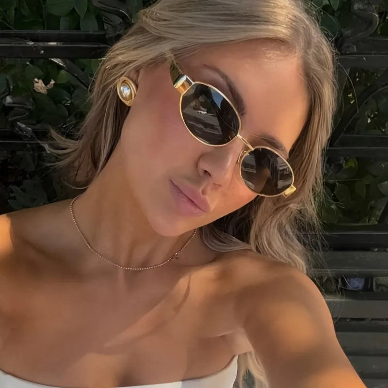 La Luxueuse – Lunette de Soleil Métal UV400