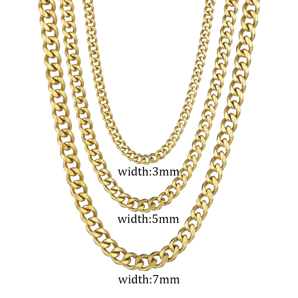 Le Collier Cuban Link – Chaîne Acier Inoxydable