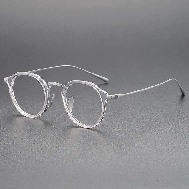La Baroque – Lunette Rétro Ronde Acétate Titane