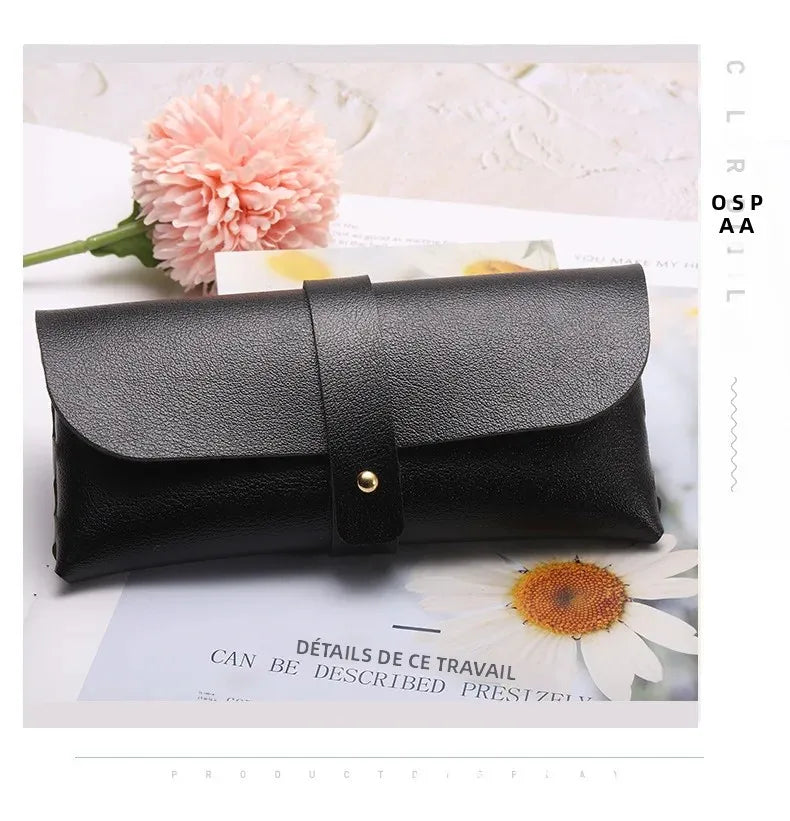 L'Étui Cuir Compact – Housse de Protection pour Lunettes