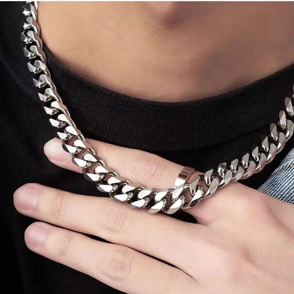 Le Collier Cuban Link – Chaîne Acier Inoxydable